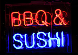 Neon Signs - For a restaurant, designed by our Neon Signs Maker in South London